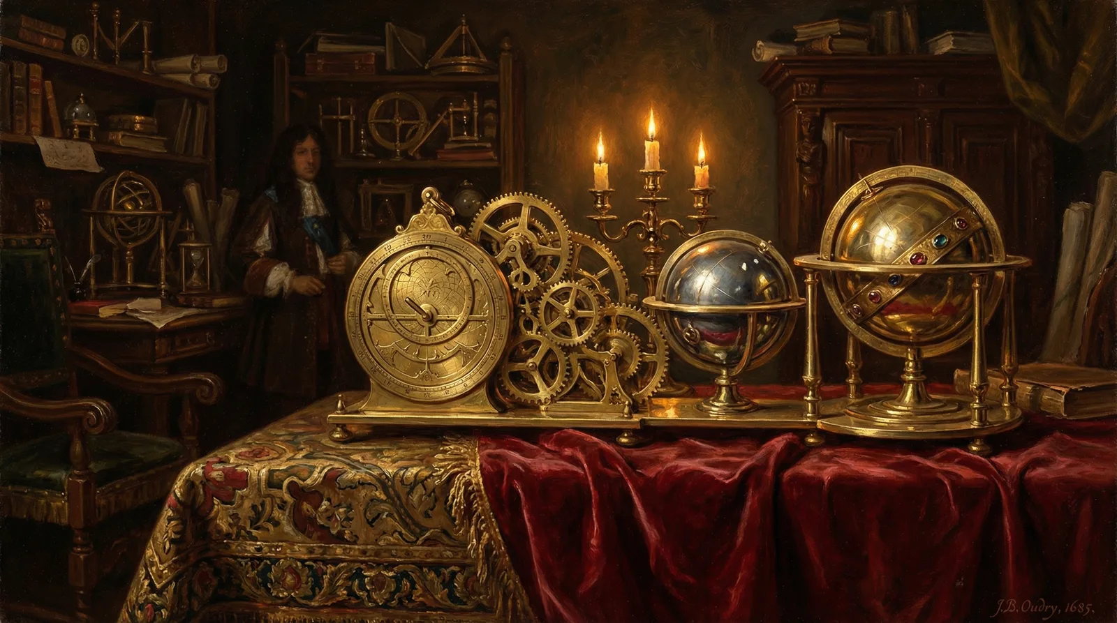 巅峰国际APP下载皇家工坊精密机械装置古典油画